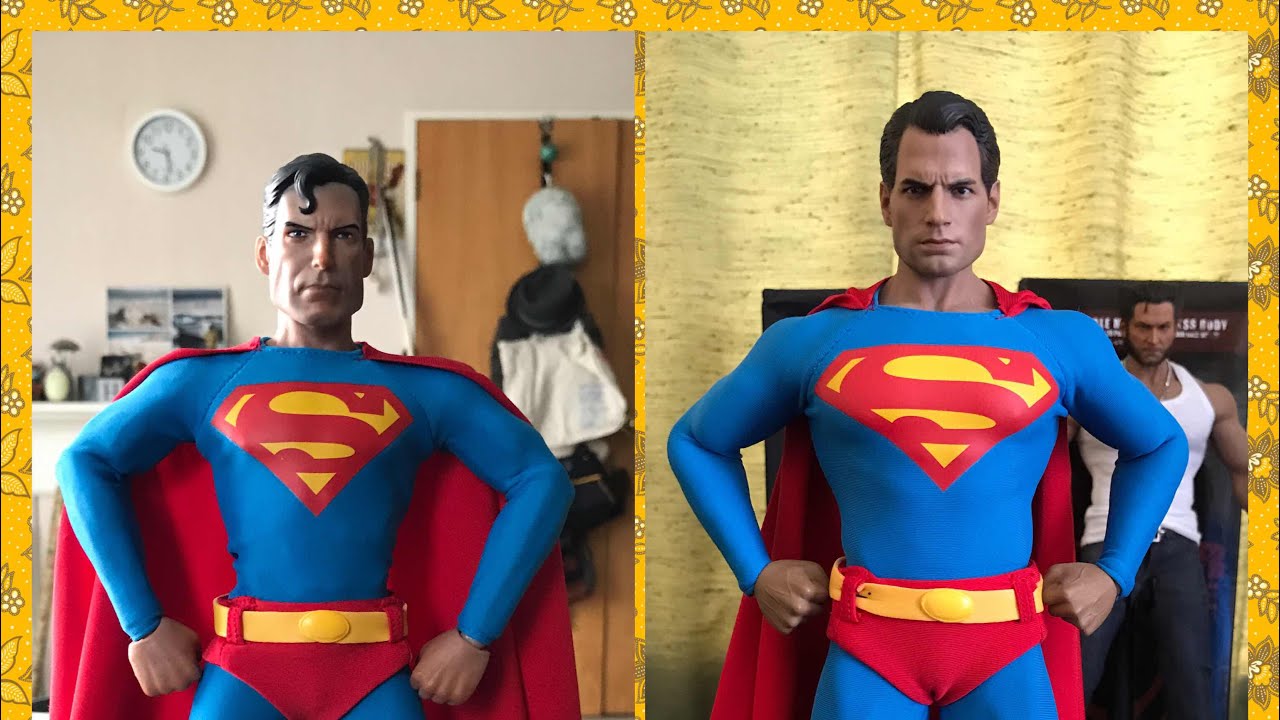 phicen 1/6: crazy toy superman Conversion to phicen body m34（超人改装素体phicen 1/6完美变装）