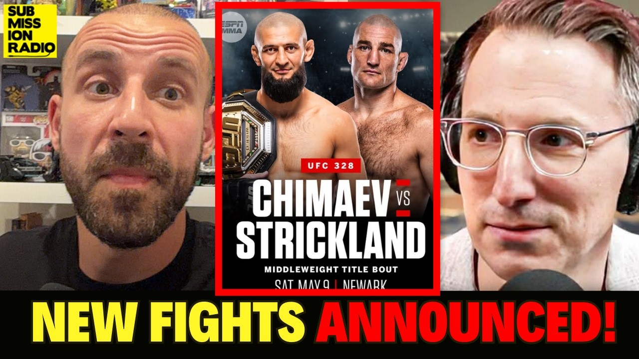 REACTION: Dana White Announces Khamzat/Strickland, UFC 328, Beneil in Perth + MORE!