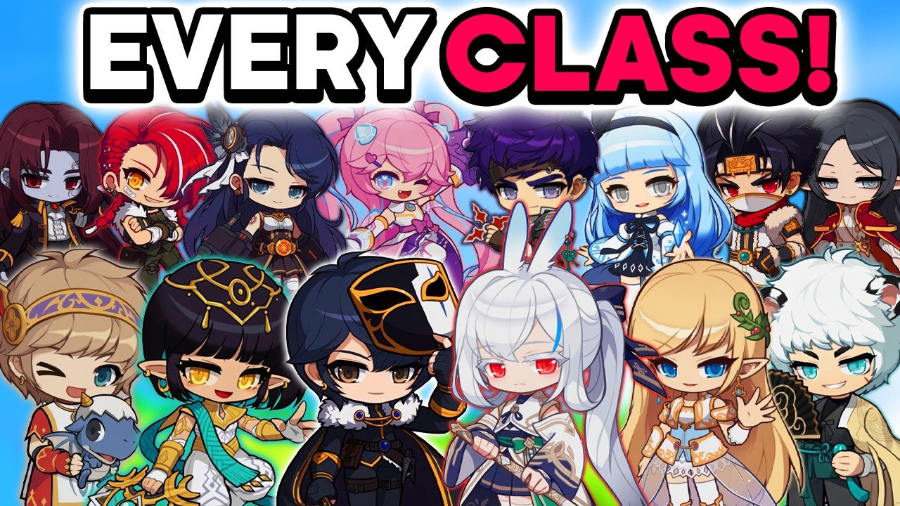 MapleStory Every Class Burst Showcase 2026