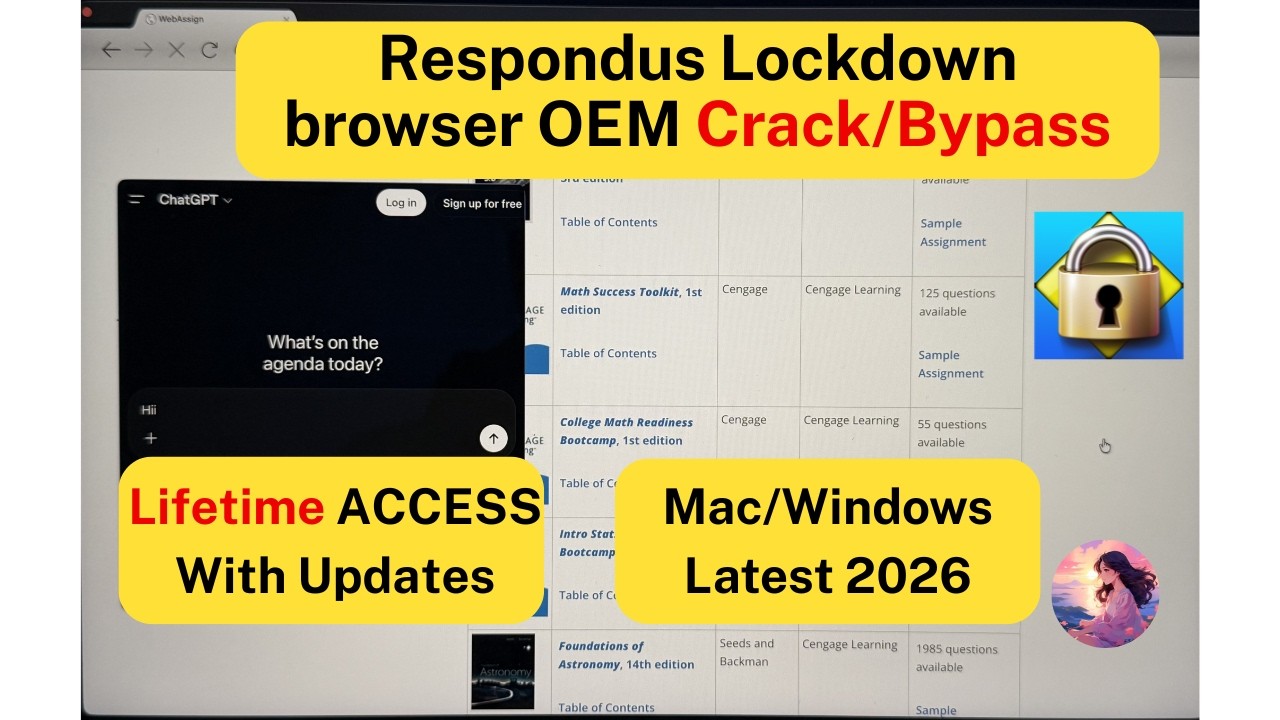 Lockdown browser crack | Respondus lockdown browser bypass mac/windows | Full WORKING| Latest 2026