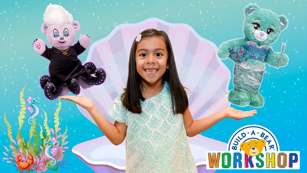 Build A Bear Workshop: Little Mermaid Edition!
