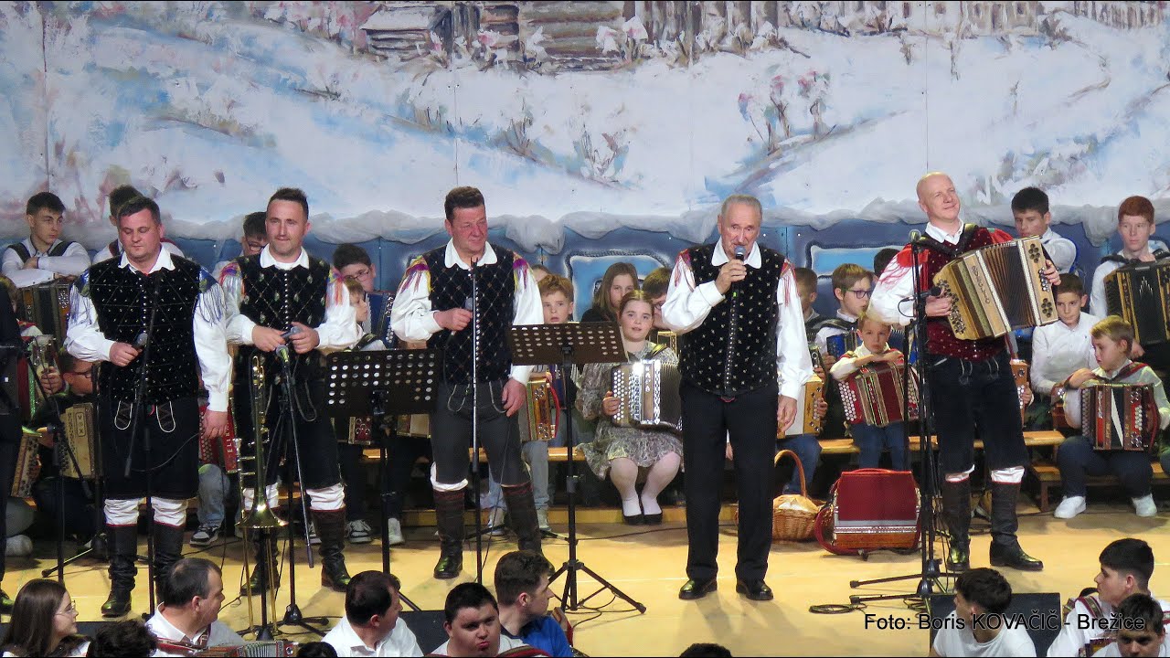 Ansambel Jarica, Andrej Bergant in harmonikarji - Tu je harmonika doma (v živo)
