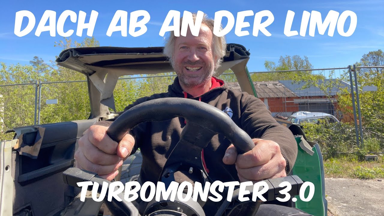 Audi 80 Limo.. jetzt kommt das Dach ab! Weiter gehts am Turbomonster 3.0 schlachten …schlachten …