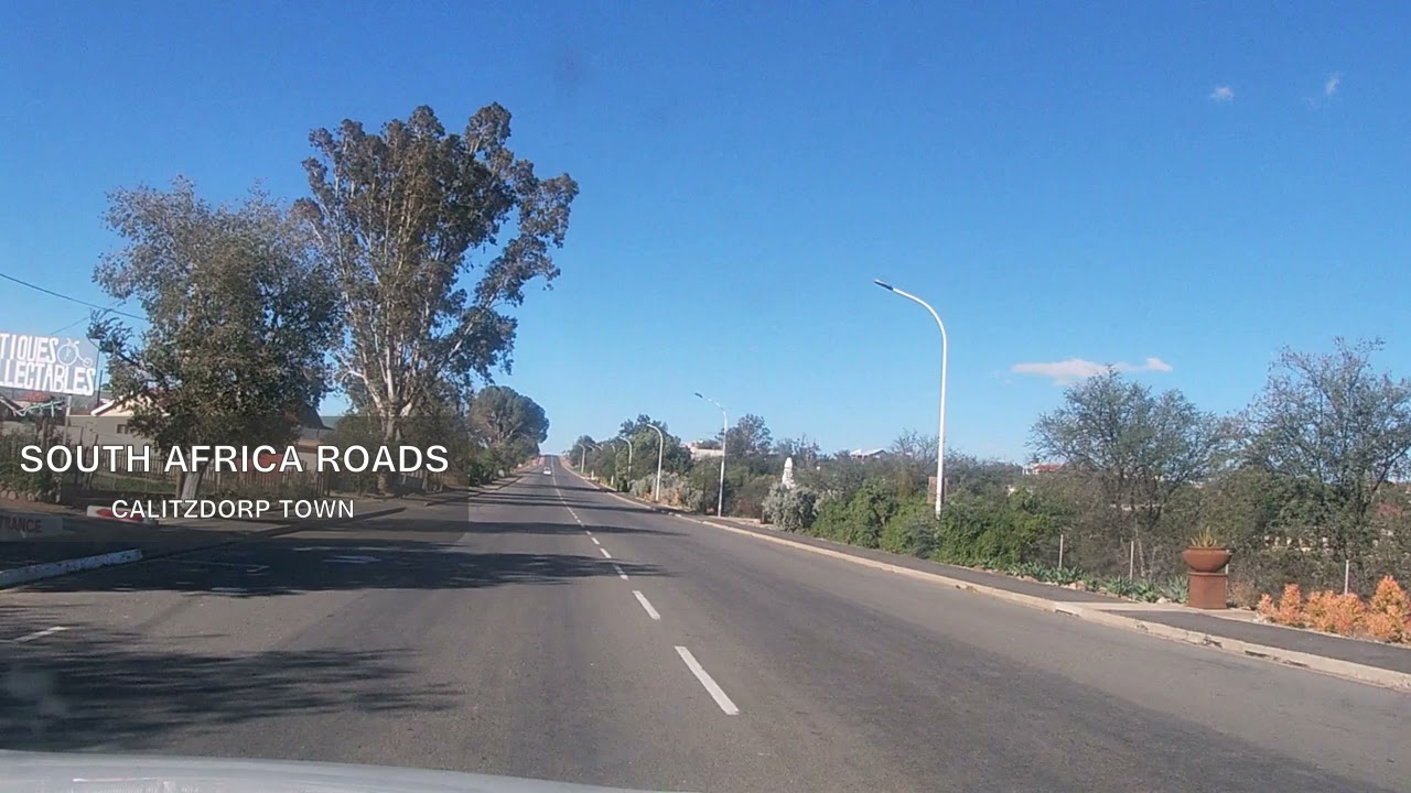 CALITZDORP TOWN ARRIVAL - WESTERN CAPE  SOUTH AFRICA