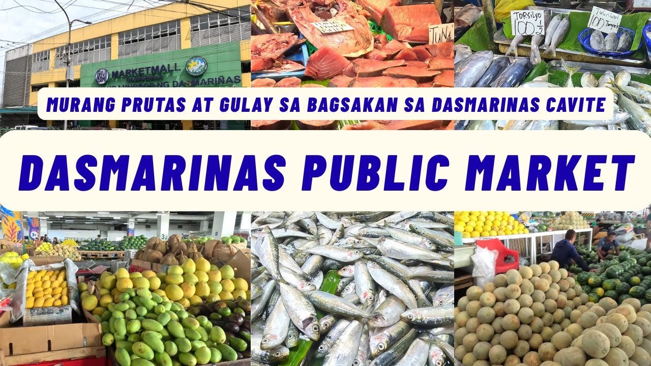 CHEAP AND FRESH FRUITS AND VEGETABLES IN DASMARINAS PUBLIC MARKET CAVITE