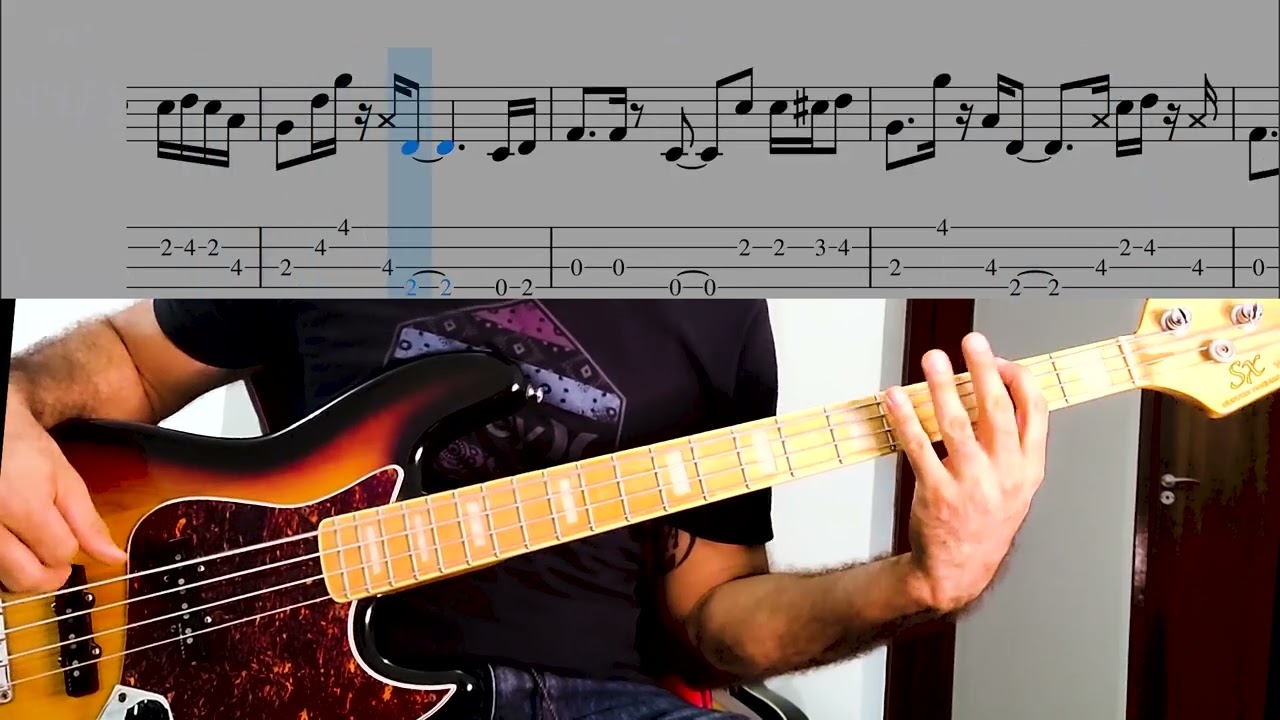 Foster The People - Sit Next to Me (Bass Cover w/TABS)