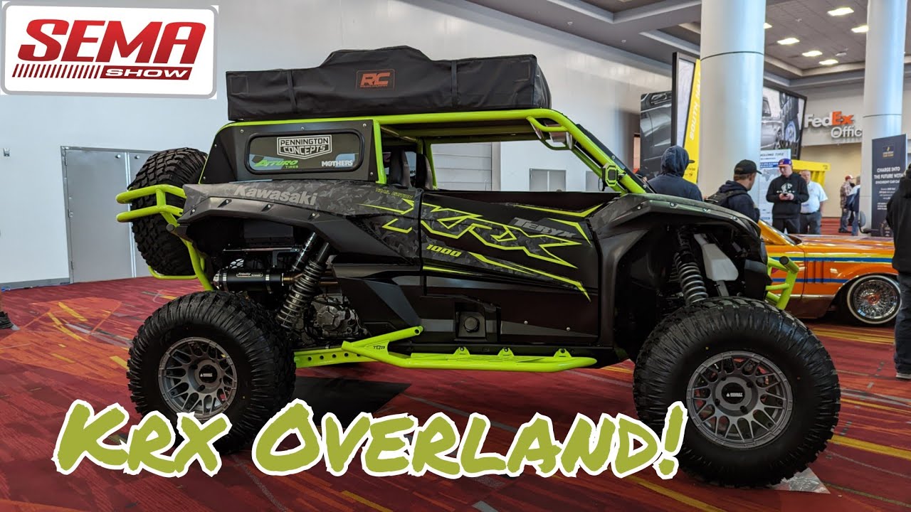 Kawasaki KRX 1000 overland build at SEMA SHOW 2022