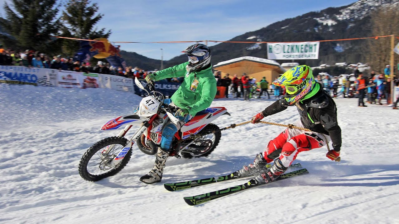 Skijöring: Mit 60km/h über die Piste fetzen