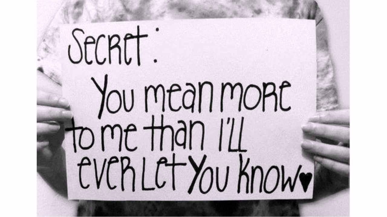 secret crush quotes
