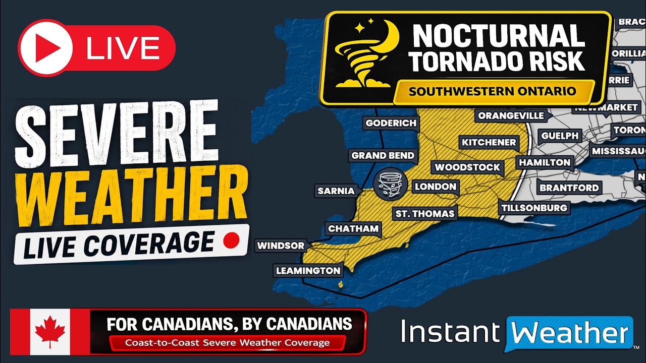 Fri, Jun. 12, 2026 | 💨 Damaging Wind Storm in Southwestern Ontario Coverage