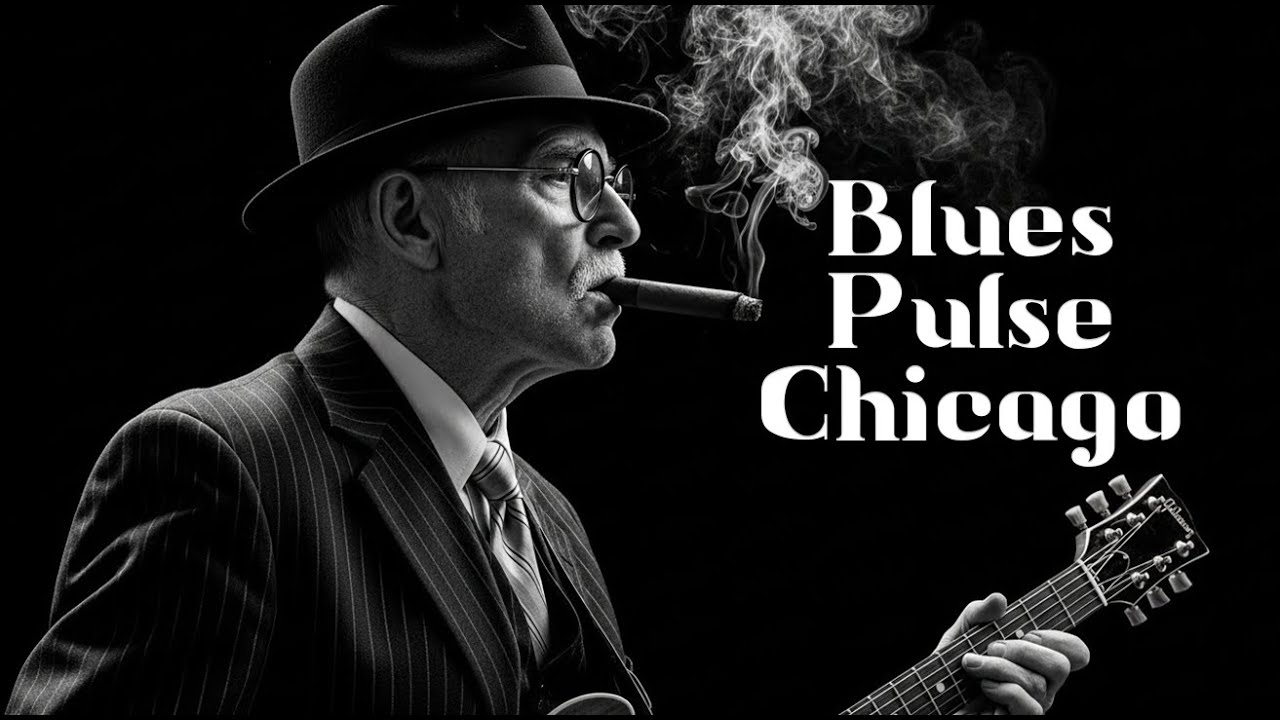Musik Blues Chicago – Irama Blues Malam Hujan Vol.016 | Slow Whiskey & Rainy Soul Blues
