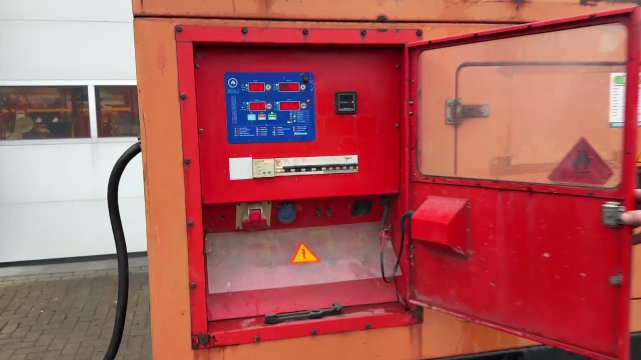 Himoinsa HIW 60 Iveco Mecc Alte Spa 60 kVA Silent generatorset stocknr 6727