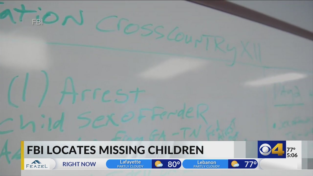 FBI locates 37 missing children, 141 adults during nationwide sex trafficking operation