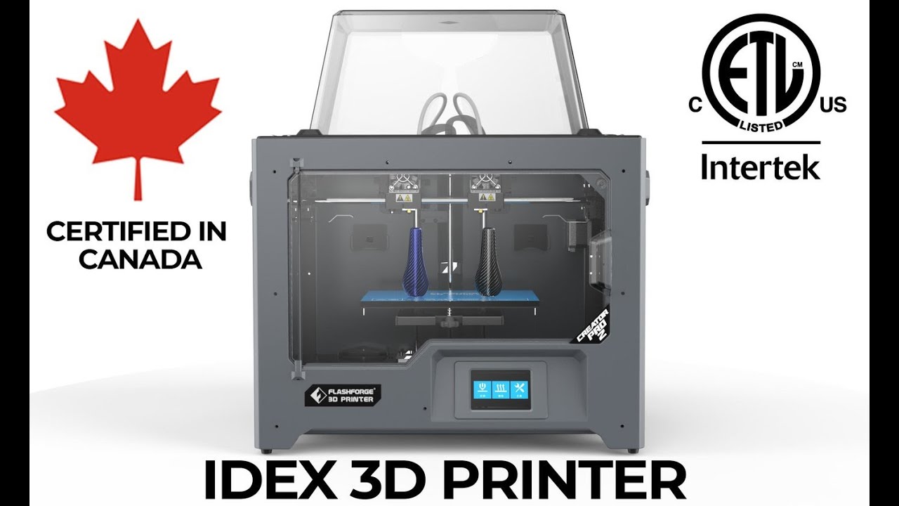 Flashforge Creator Pro2 Unboxing and First Print