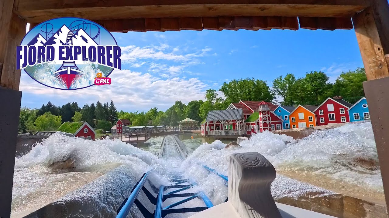 Fjord Explorer Water Roller Coaster 4K Front Seat POV - Le Pal