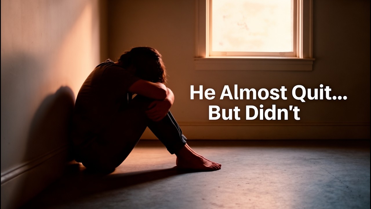 He Almost Quit. This One Decision Changed Everything