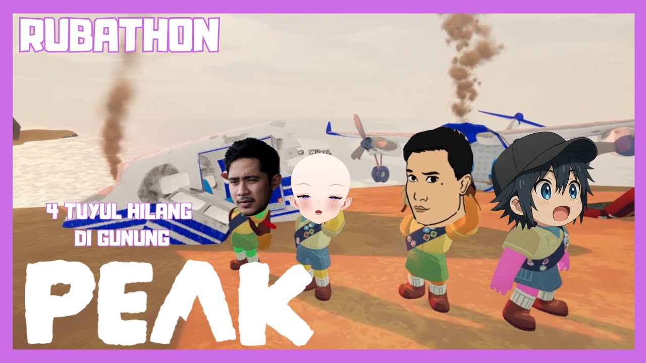 RUBATHON 135! Ketika 4 Tuyul Hilang di Gunung【Live PEAK #vtuberindonesia】
