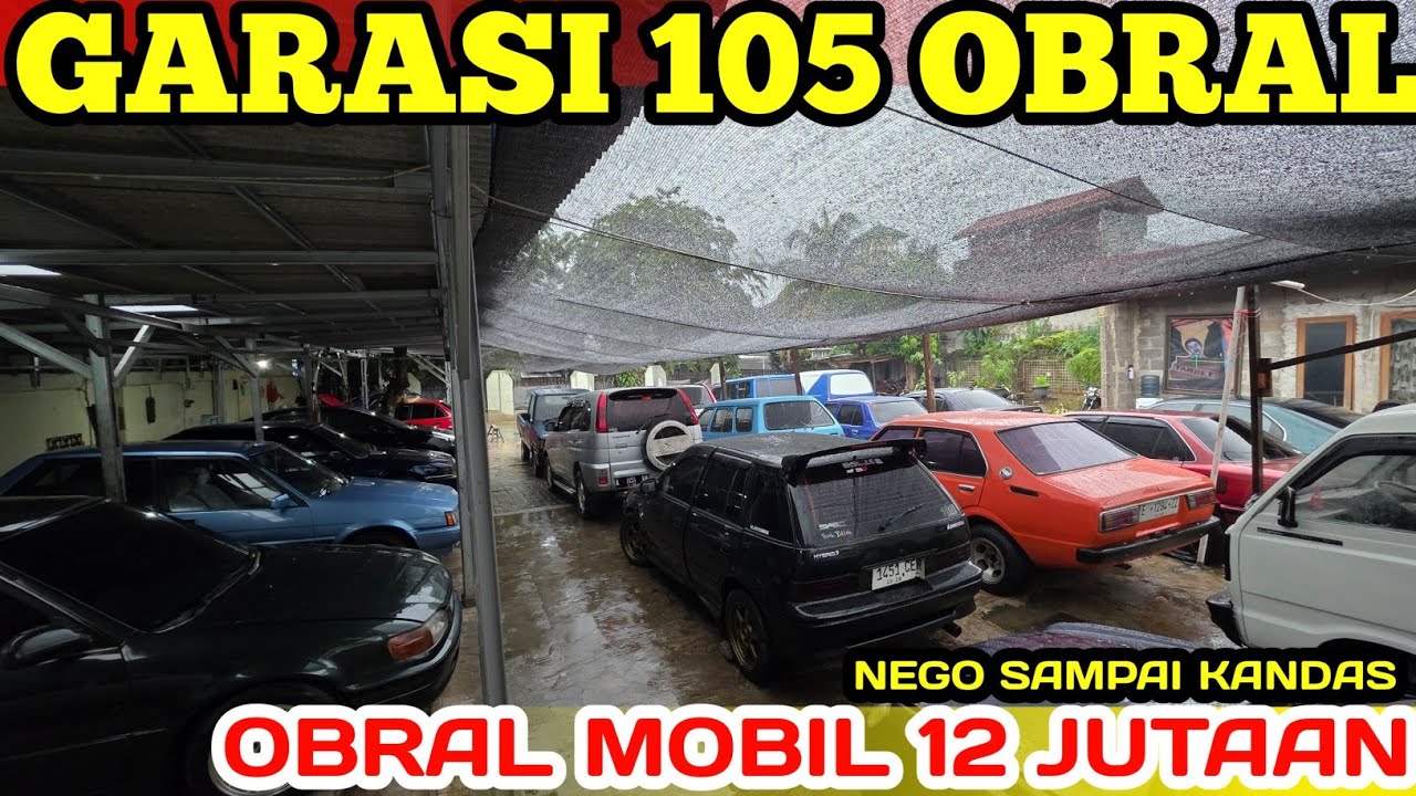Jual 12 Jutaan Harga Mobil Bekas Bajongan Murah di Garasi 105 Terbaru
