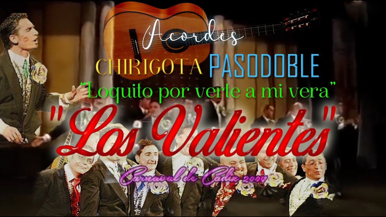 Acordes pasodoble 