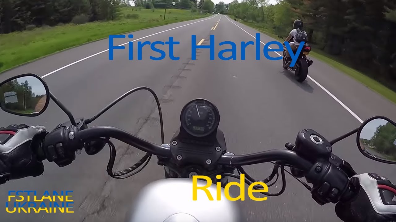 Vermont & First Harley Ride