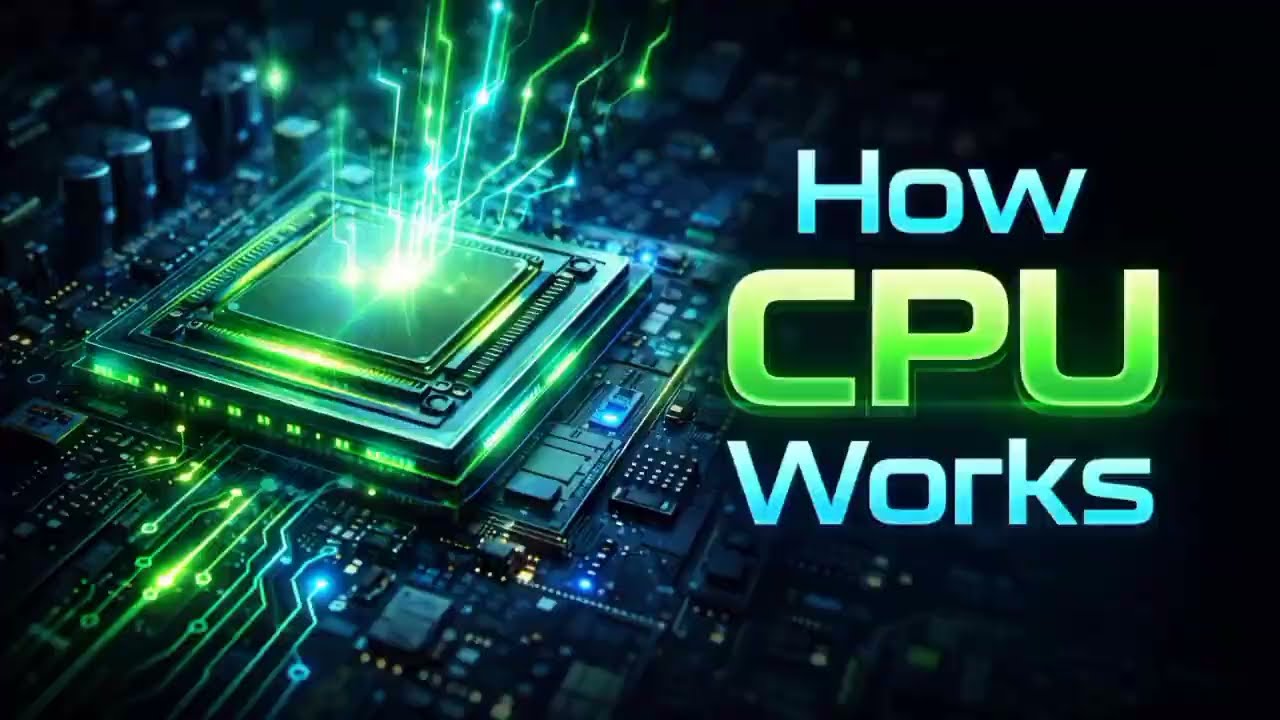 How CPUs Work (Explained Simply)