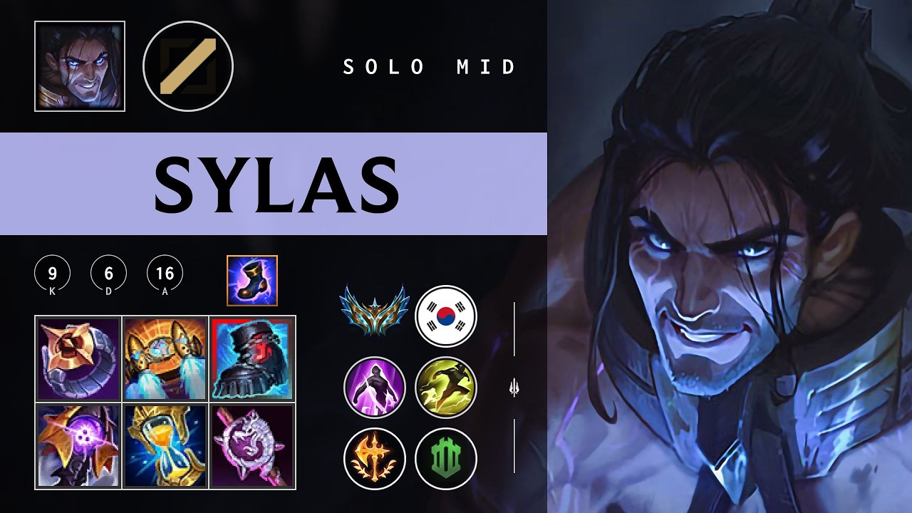 Sylas Mid vs Galio - KR Challenger Patch 26.05