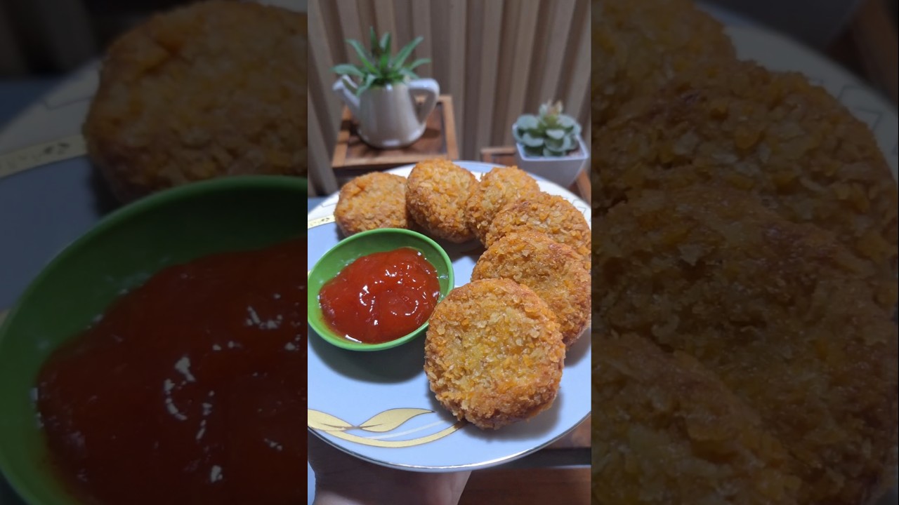 cuma tempe diparut dengan wortel jadi seenak ini #tempe #olahantempe #idejualan #nuggettempe