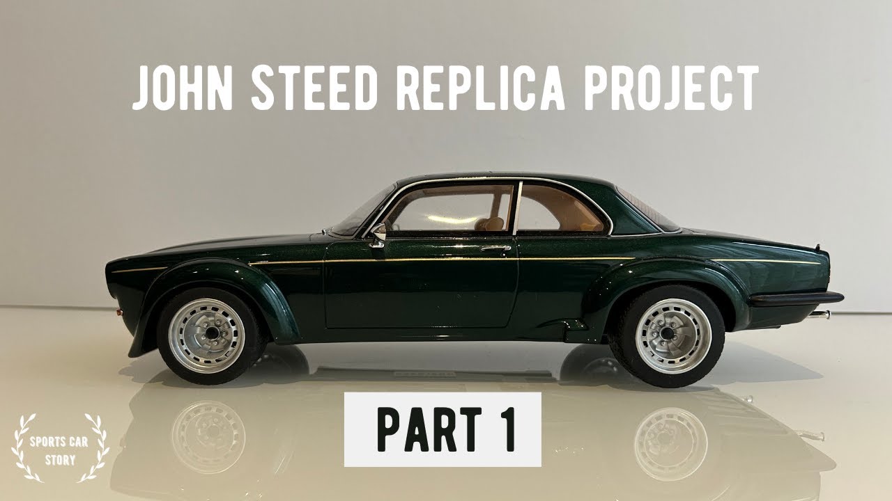 Using this model as a guide, we're building a Jaguar Broadspeed John Steed Replica.
