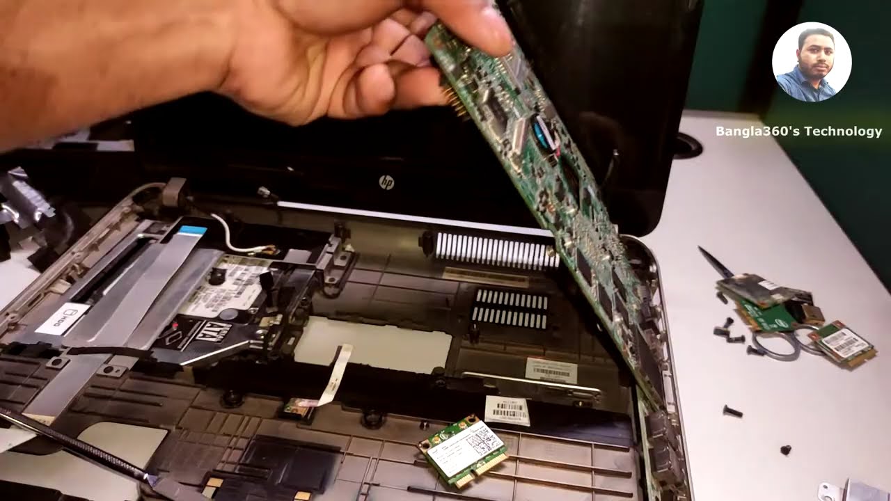 Как отремонтировать ноутбук HP Pavilion DV4, разобрав и собрав его заново ✅ Bangla360's