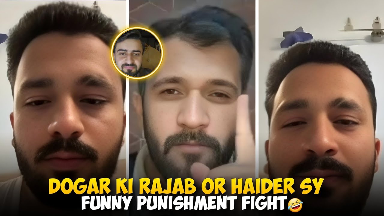 Maan Dogar Ki Rajab Or Haider Sy Funny Punishment Fight Ho Gai | Rajab Vs Dogar | Rajab Vs Haider