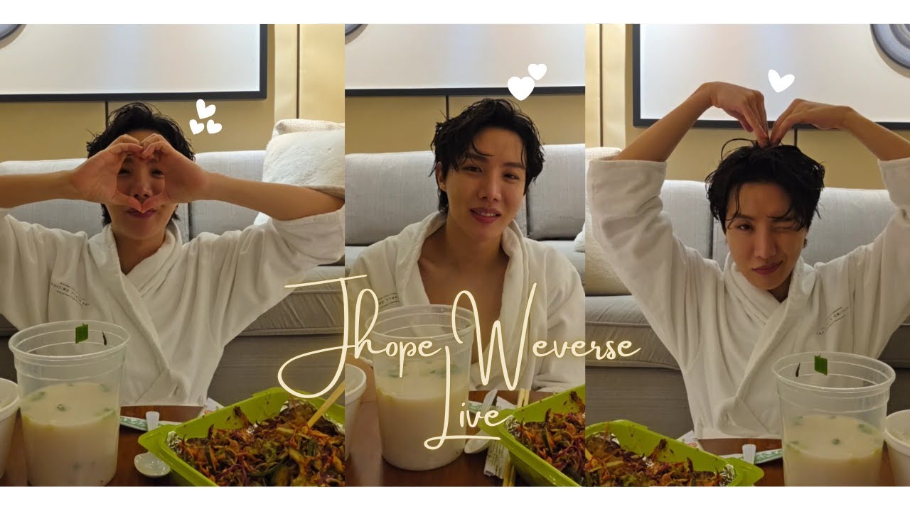 🔴 [ENG SUB] BTS J-hope Weverse Live (19.03.2025) | J-hope Live