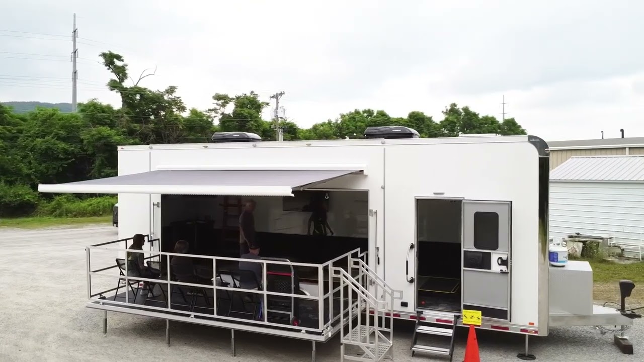 Slip Simulator Mobile Unit Stage Trailer
