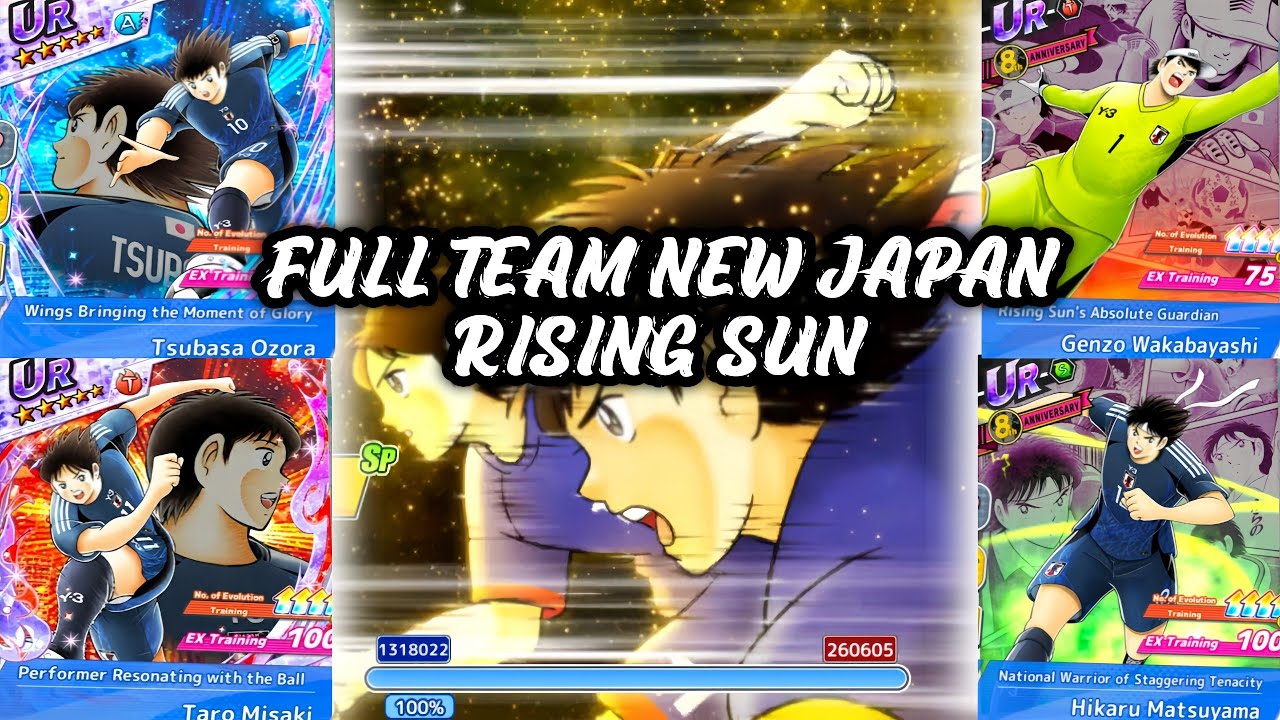 CAPTAIN TSUBASA DREAM TEAM | REVIEW TSUBASA MISAKI MATSUYAMA WAKABAYASHI SUPERSTAR! FULL TEAM JAPAN