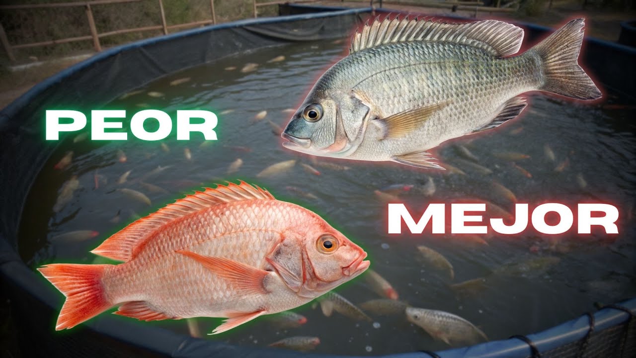 ¿Tilapia roja o negra? Descubre cuál te conviene más