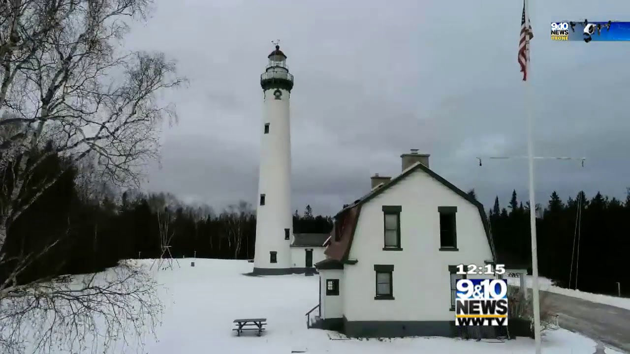 Sights and Sounds Drone Edition: New Presque Isle Lighthouse