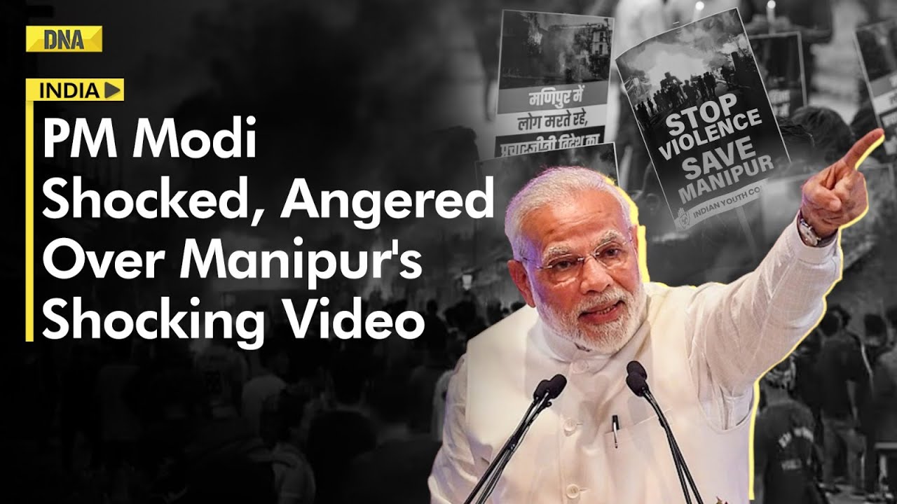 'No Culprit Will Be Spared:' PM Modi's First Remark On Manipur Shocking Video | Manipur Violence
