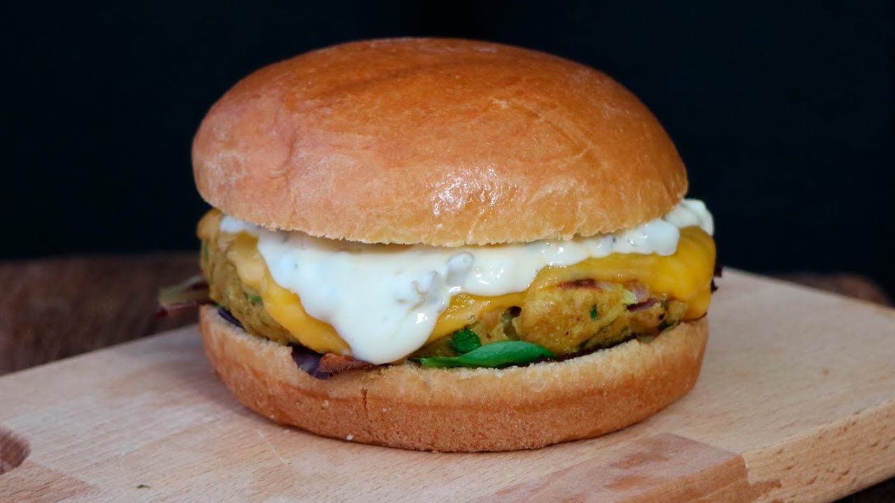 La hamburguesa de ATÚN más deliciosa ¡Lista en menos de 15 minutos!