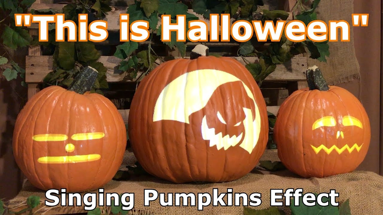 This is Halloween - Singing Pumpkins Effect Animation