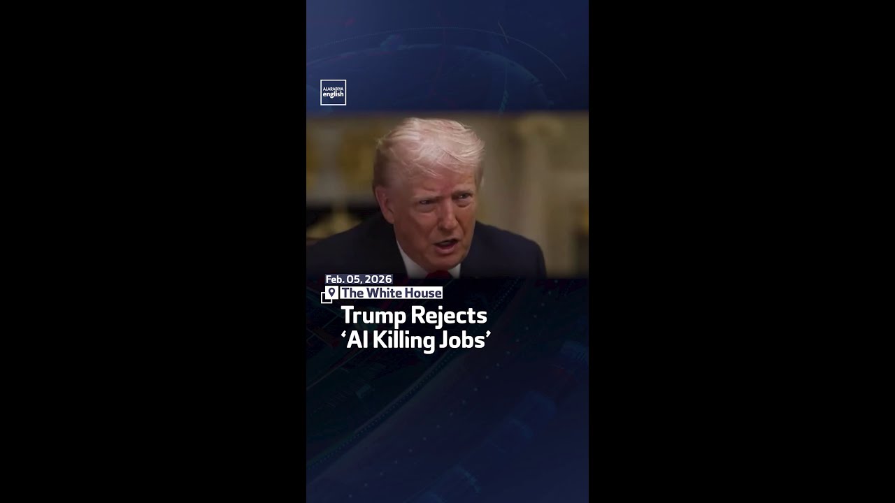 Trump Rejects &lsquo;AI Killing Jobs&rsquo;