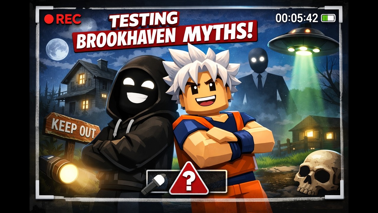 WE TESTED BROOKHAVEN SCARY MYTHS...