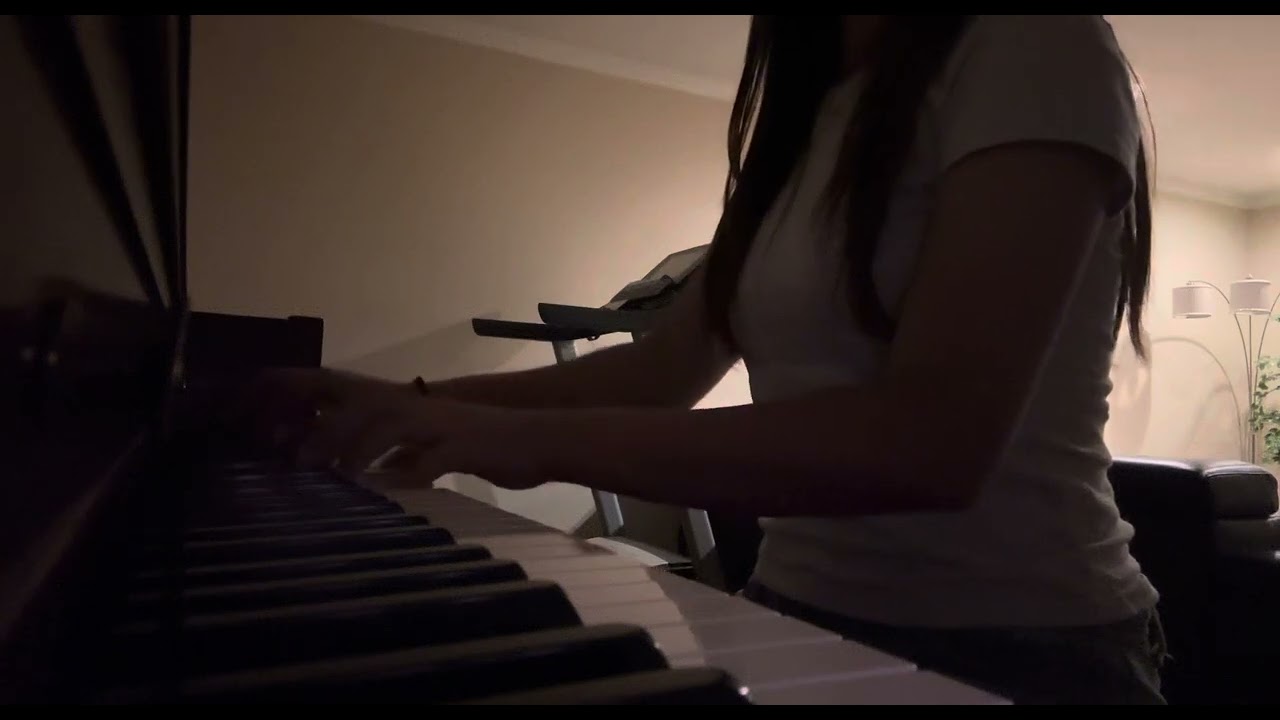 je te laisserai des mots piano cover