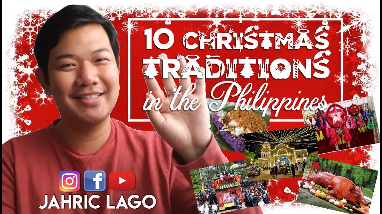 10 Christmas Traditions in the Philippines 🎅🎄🎉 | Jahric Lago