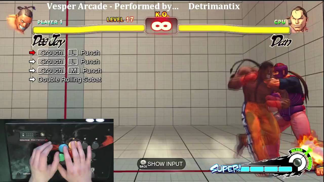 Super Street Fighter 4 Trials — Диджей