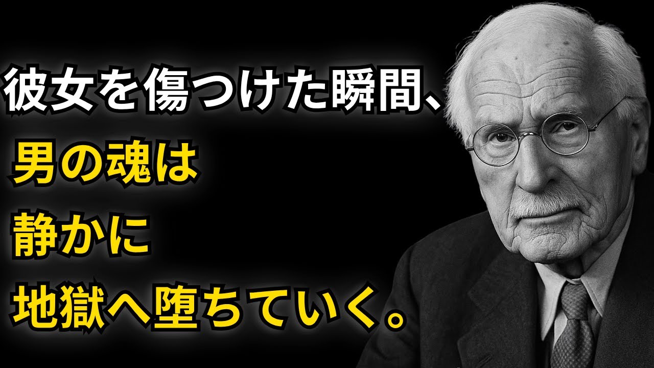 【禁断の真実】“本物の優しい女”を傷つけた男は、必ず地獄を見る｜カール・ユング