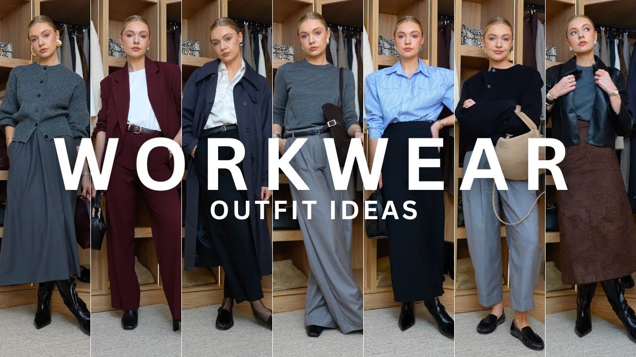 AUTUMN WORKWEAR OUTFIT IDEAS 2024