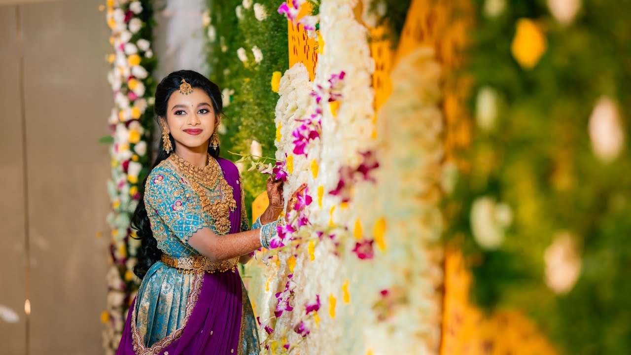 Sahasra //Half Saree Function //Teaser//@Deccan Photography ...