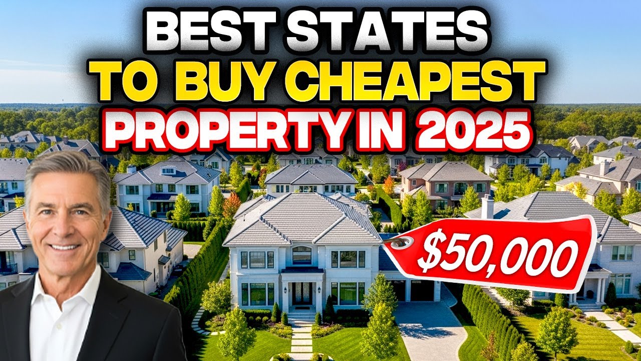 Top 10 States to Buy Cheapest Property in USA Right Now in 2025