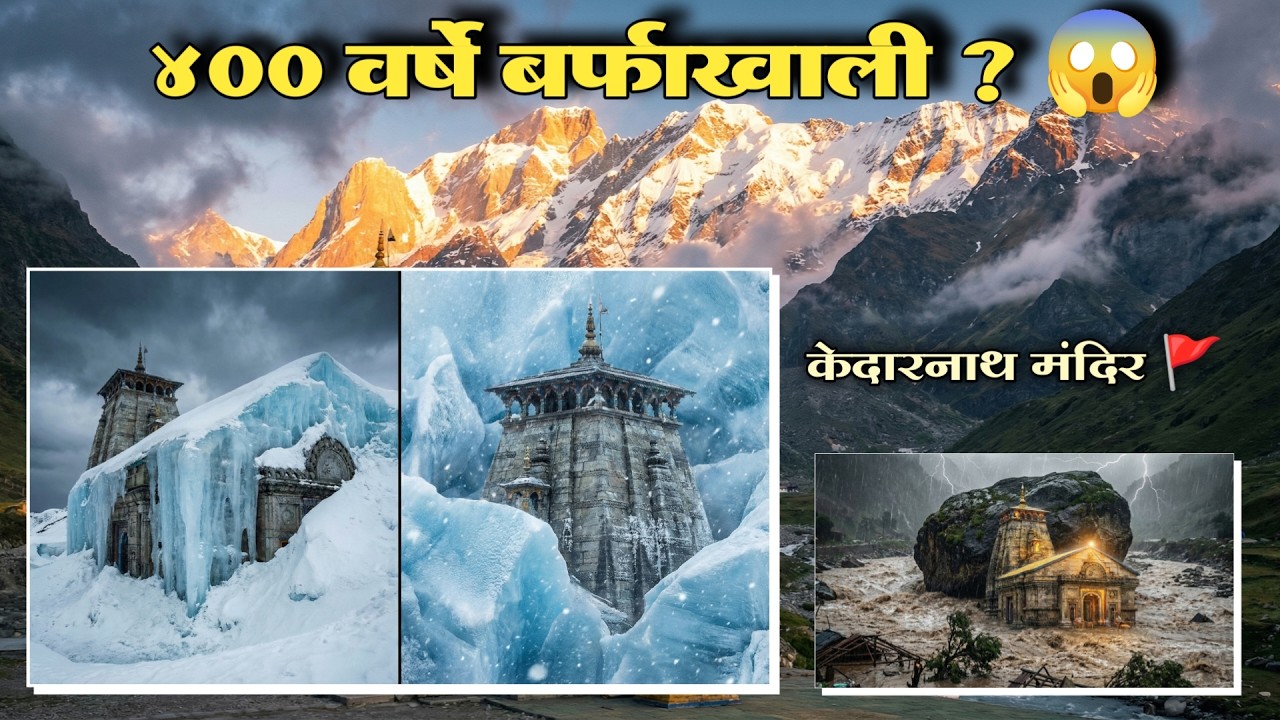 प्रलयात मंदिर कसे वाचले? विज्ञान की चमत्कार? 🚩 | Kedarnath 2013 Flood Mystery