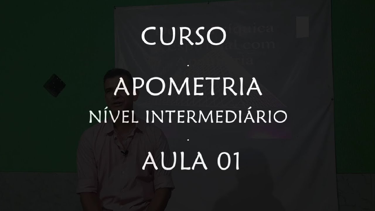 CURSO: APOMETRIA - NÍVEL INTERMEDIÁRIO - 01ª AULA