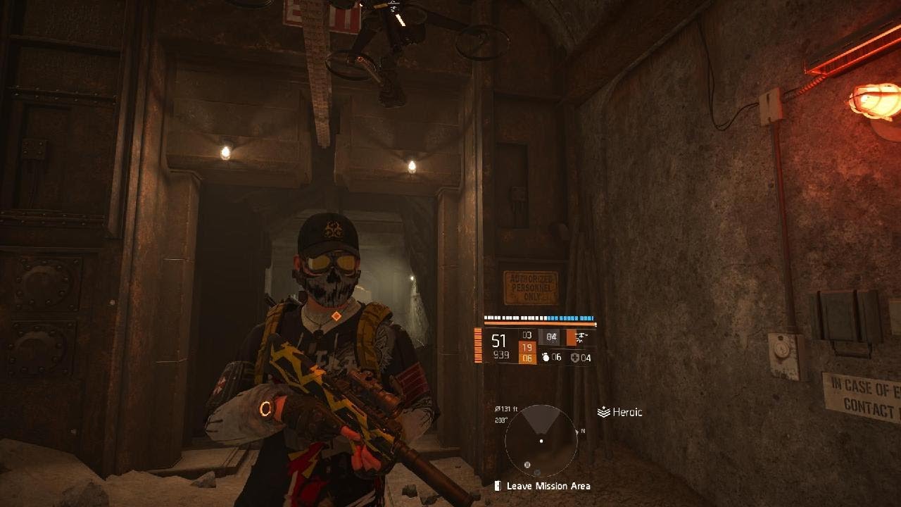Division 2 | PVE Refactor build | Federal Emergency Bunker - Heroic | No Season Buffs